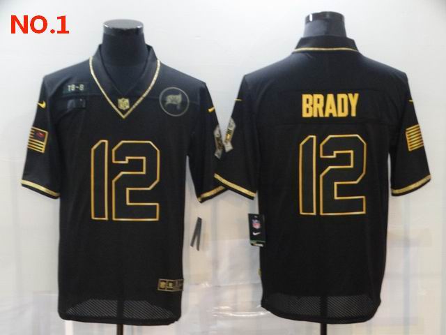 Men's Tampa Bay Buccaneers #12 Tom Brady Jerseys-1